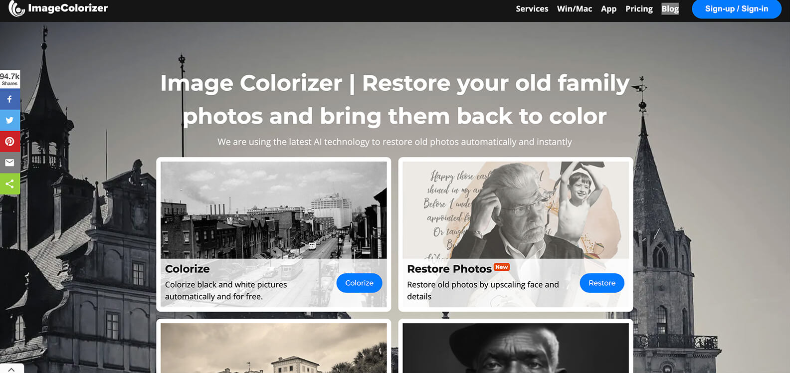 Image Colorizer Review by AI Repo Hub
