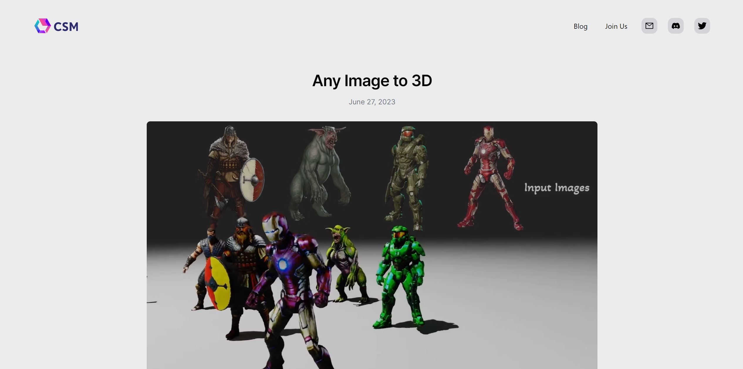 Any Image to 3D