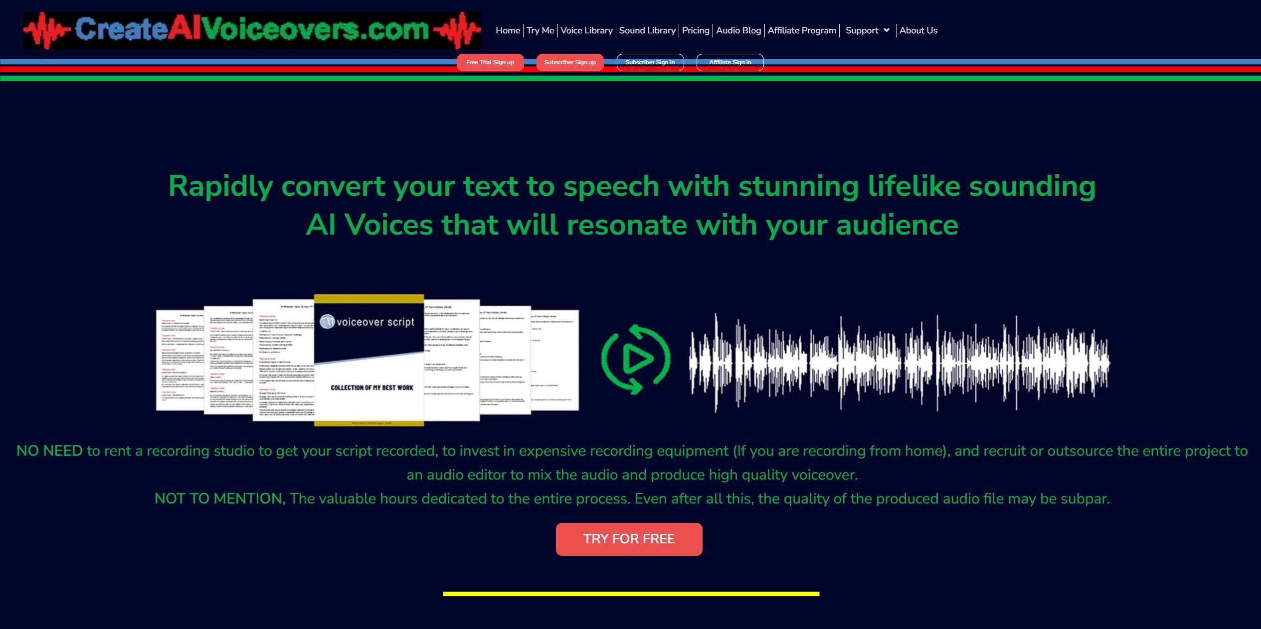 Post: Create AI Voiceovers