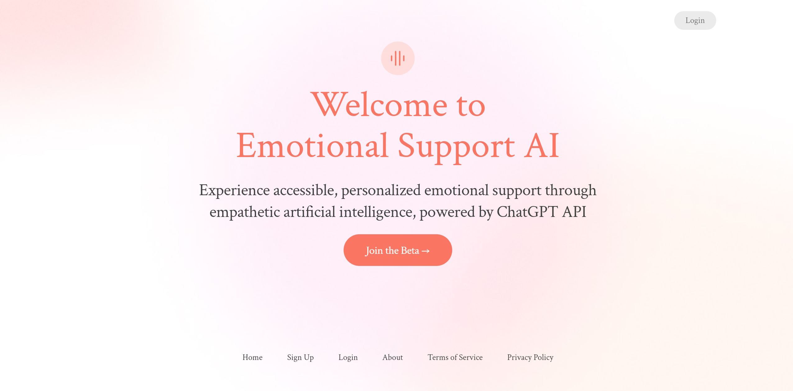 Emotional Support AI