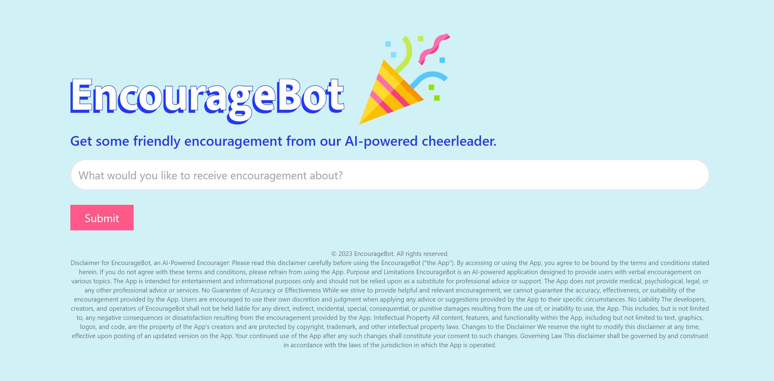 Encouragebot