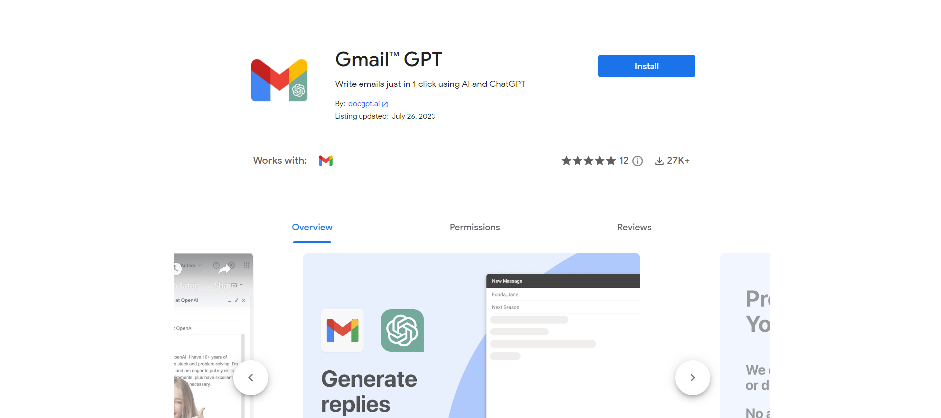 Post: Gmail GPT