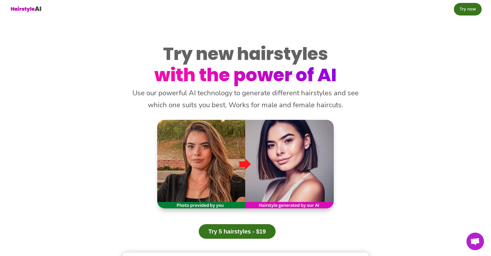 Post: HairstyleAI