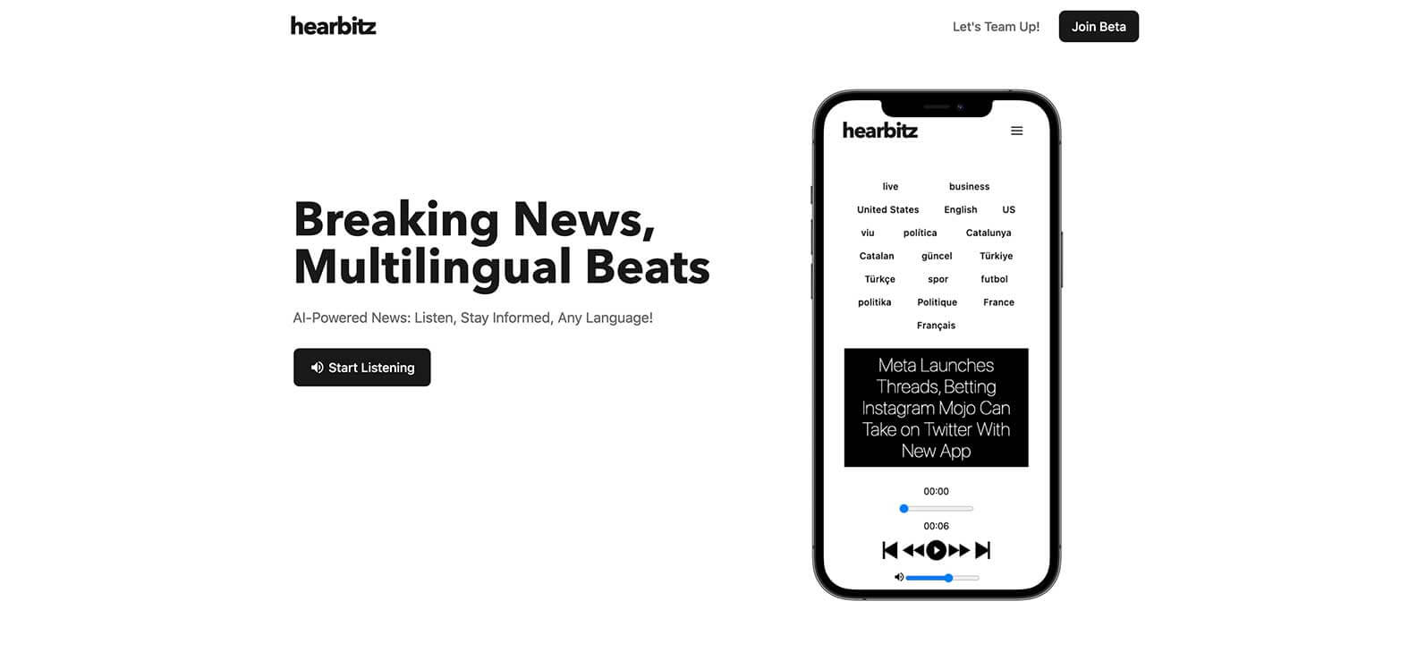 HearBitz AI Tool Review Pricing and Alternative 2023