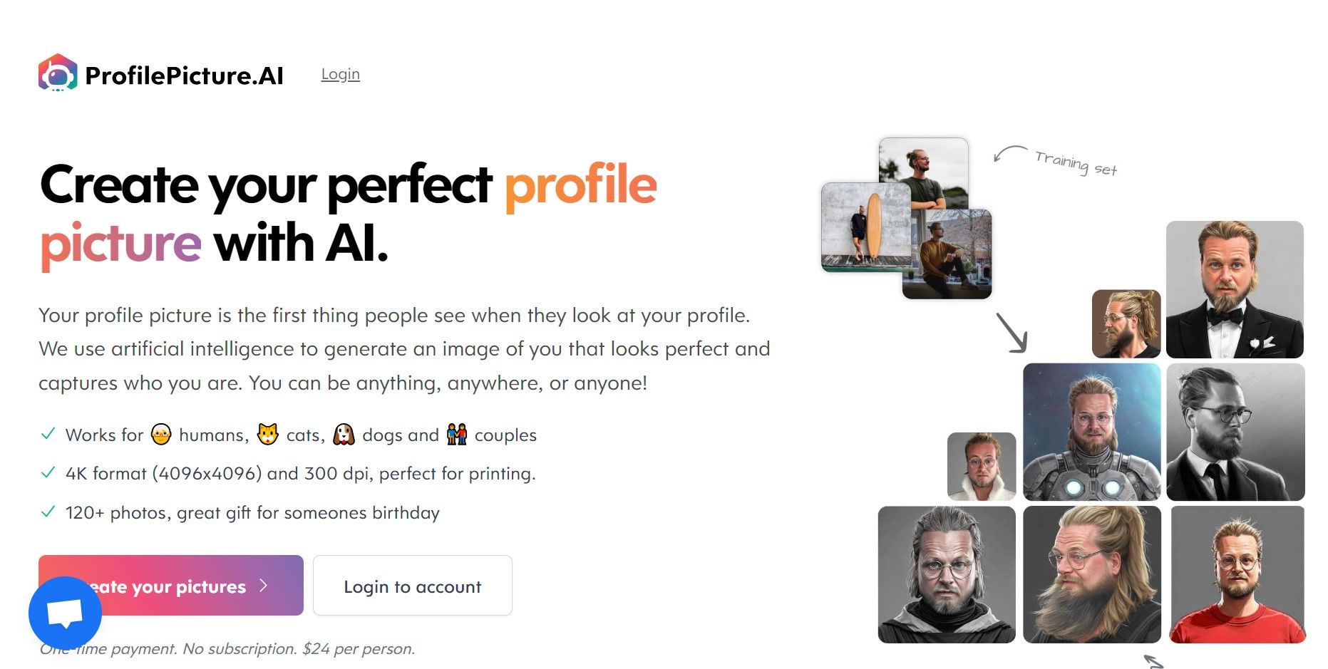 Post: Profile Picture AI