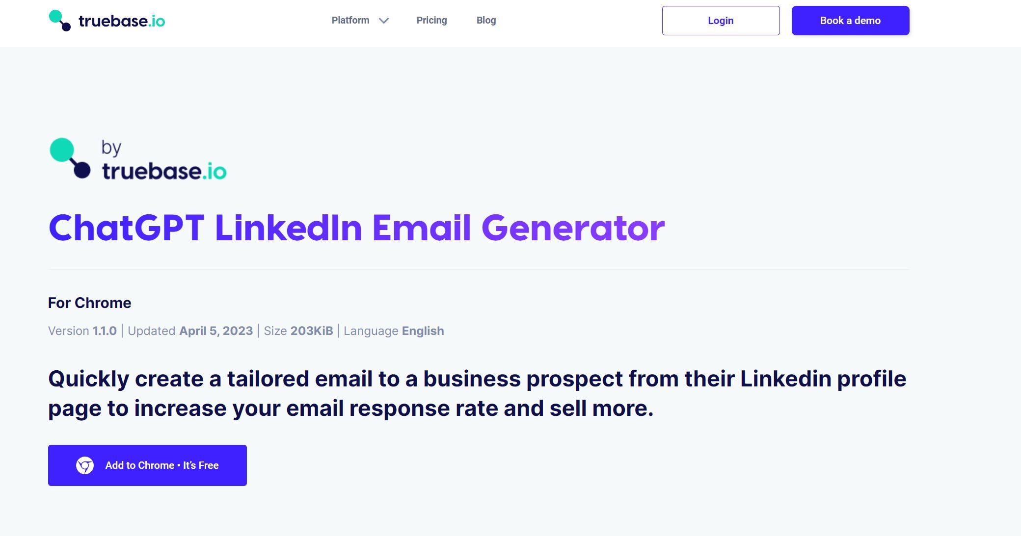 Post: ChatGPT LinkedIn Email Generator