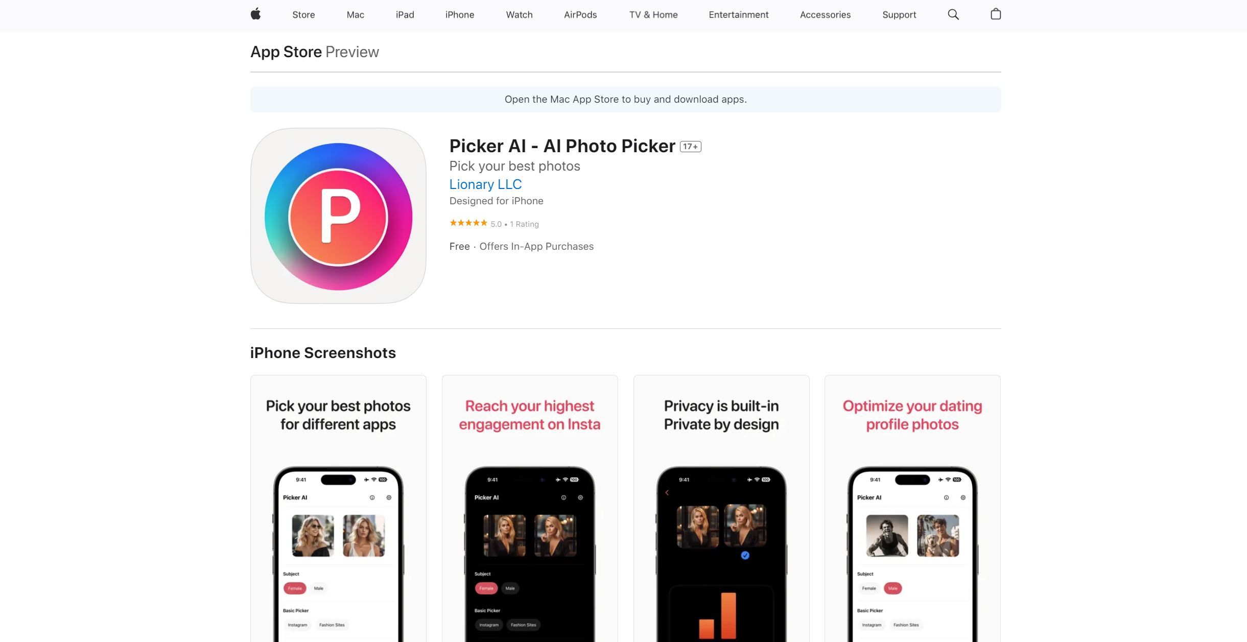 Picker AI - AI Photo Picker