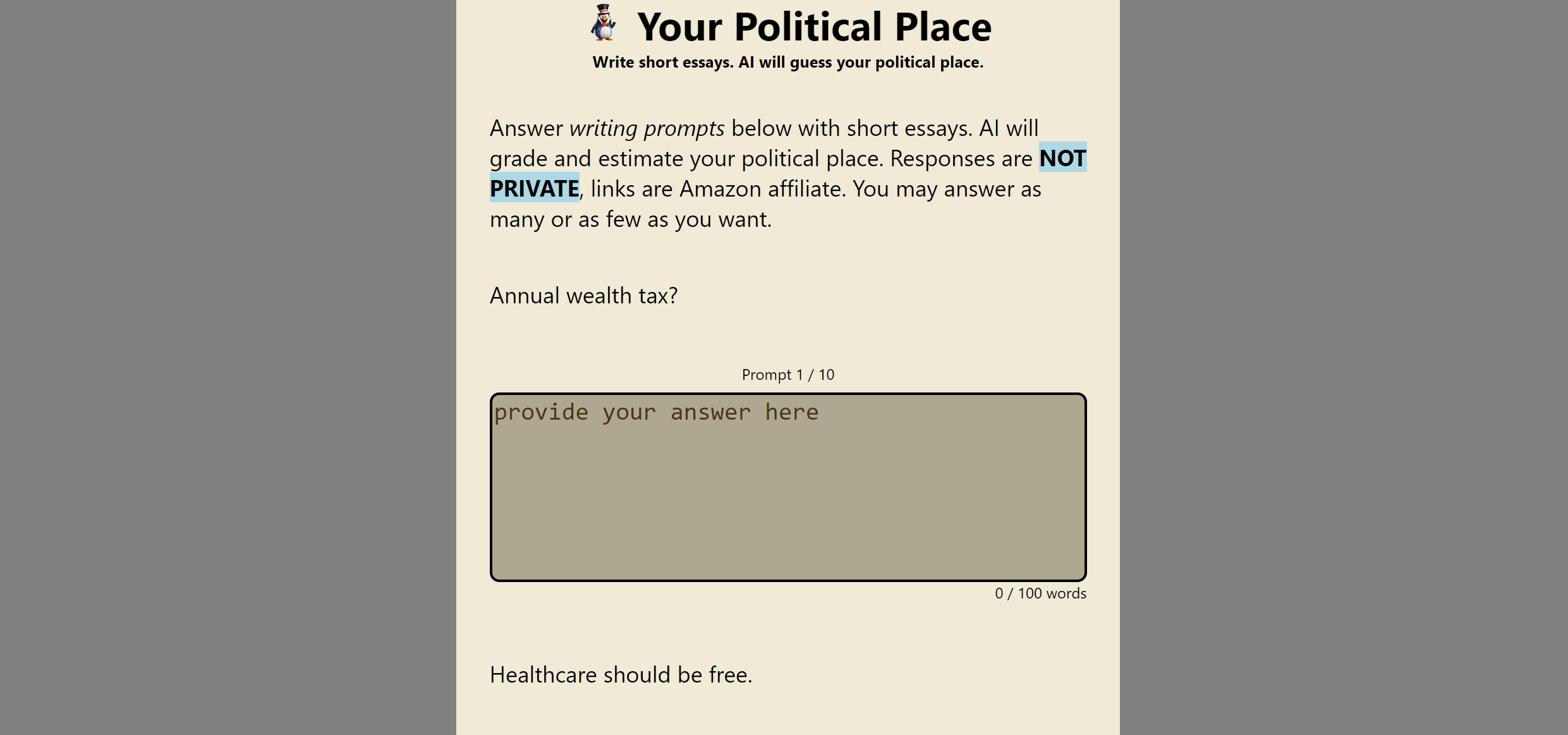 Your Political Place