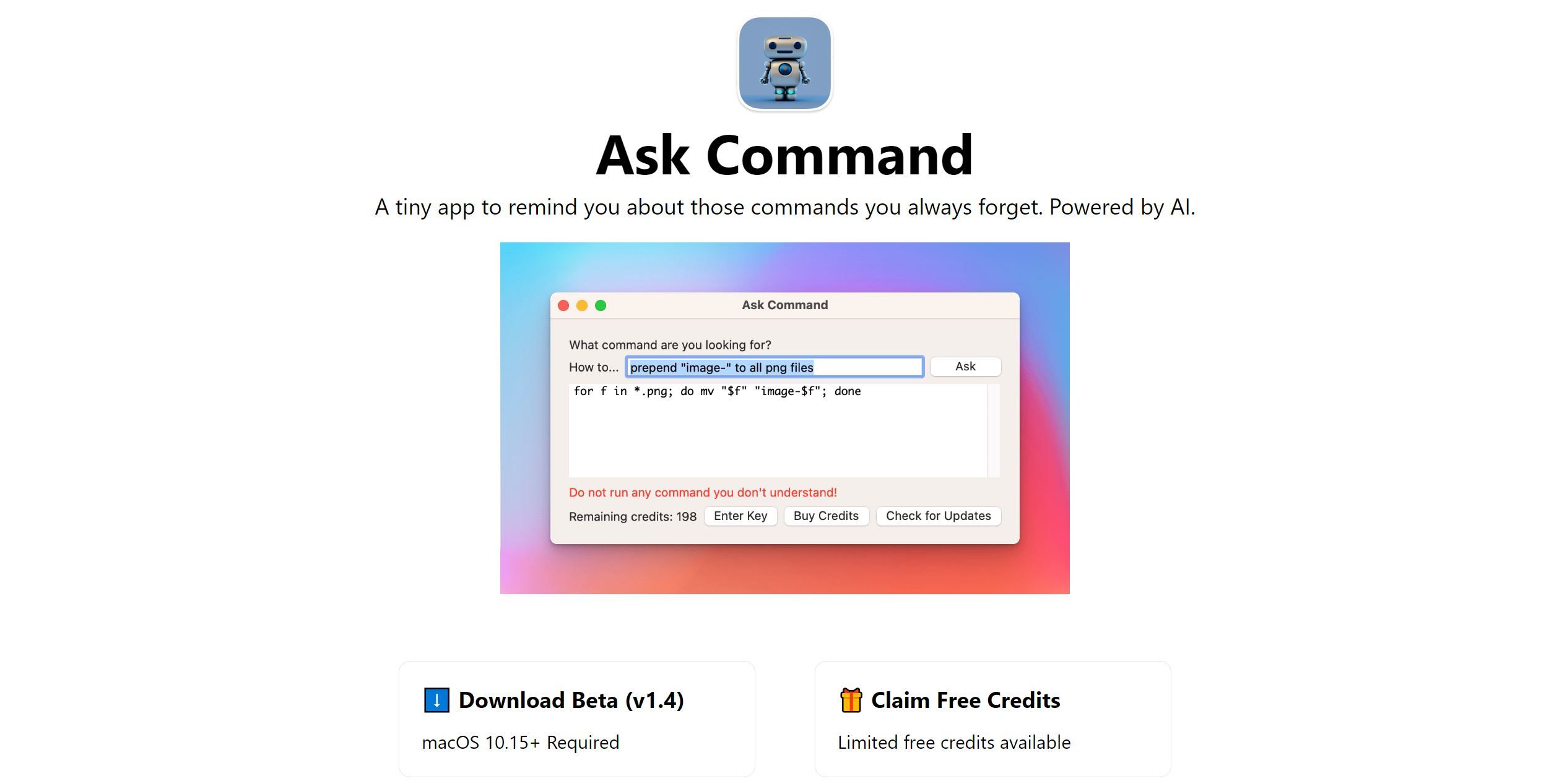 Ask Command