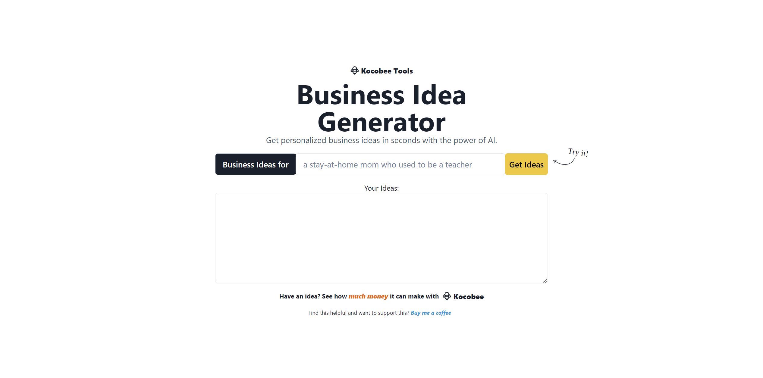 Post: BizIdeas