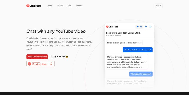 ChatTube AI Tool Review, Pricing and Alternatives 2023