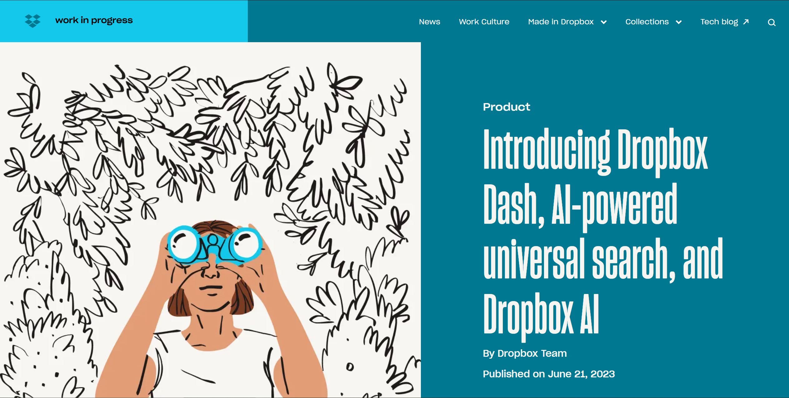 Post: Dropbox AI