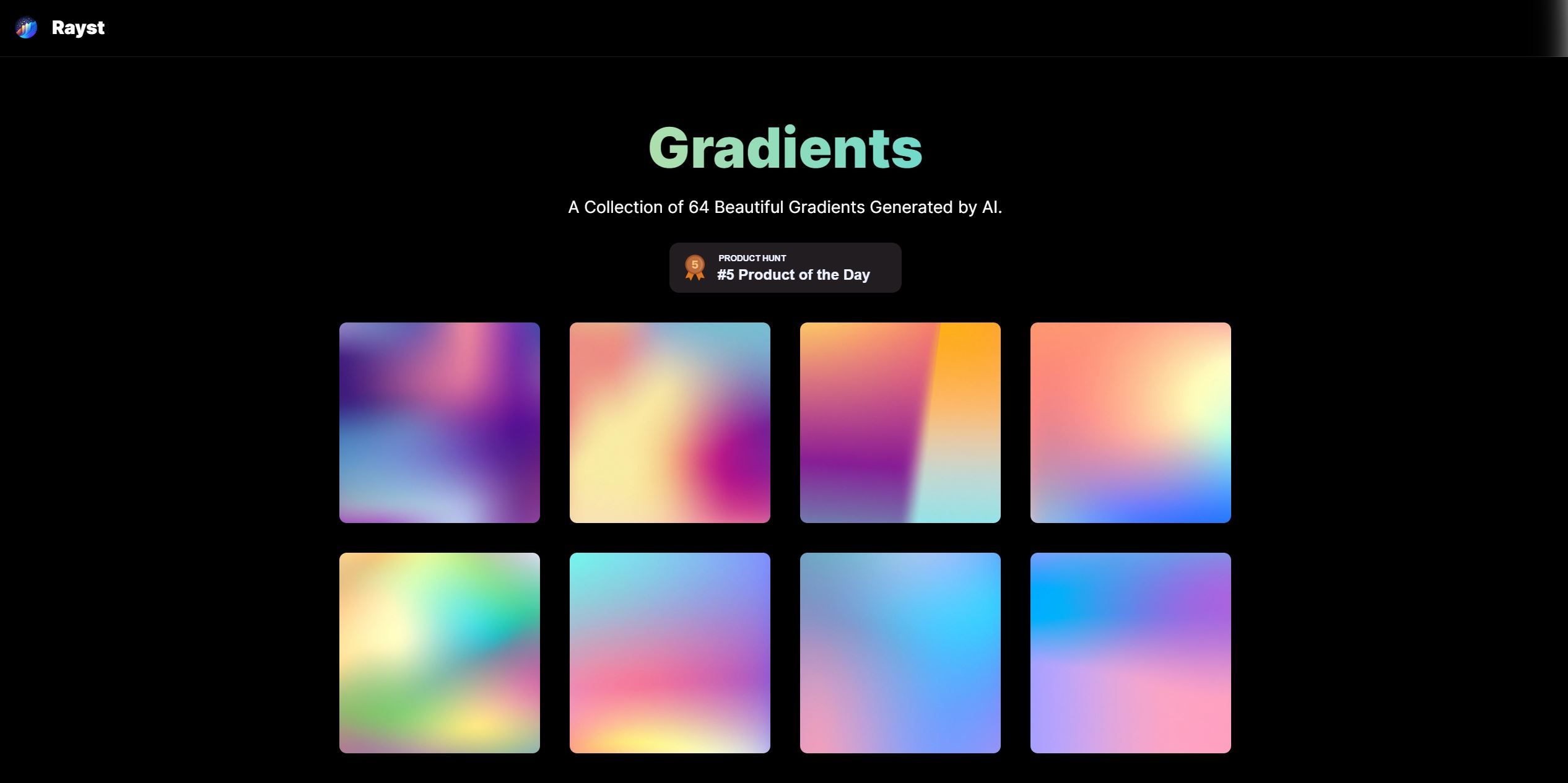 Rayst Gradients