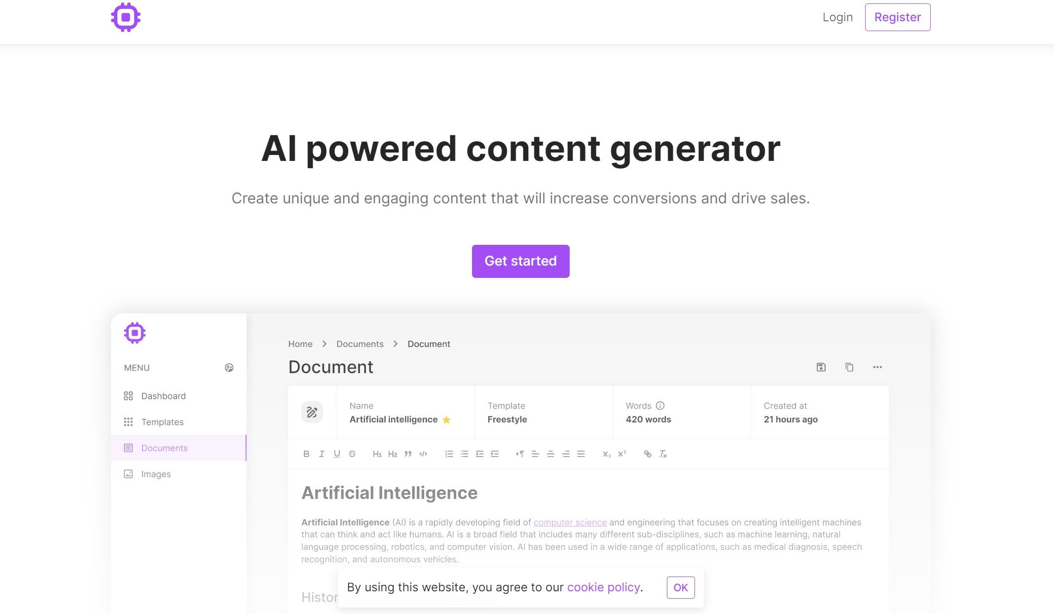 Post: Content Generator