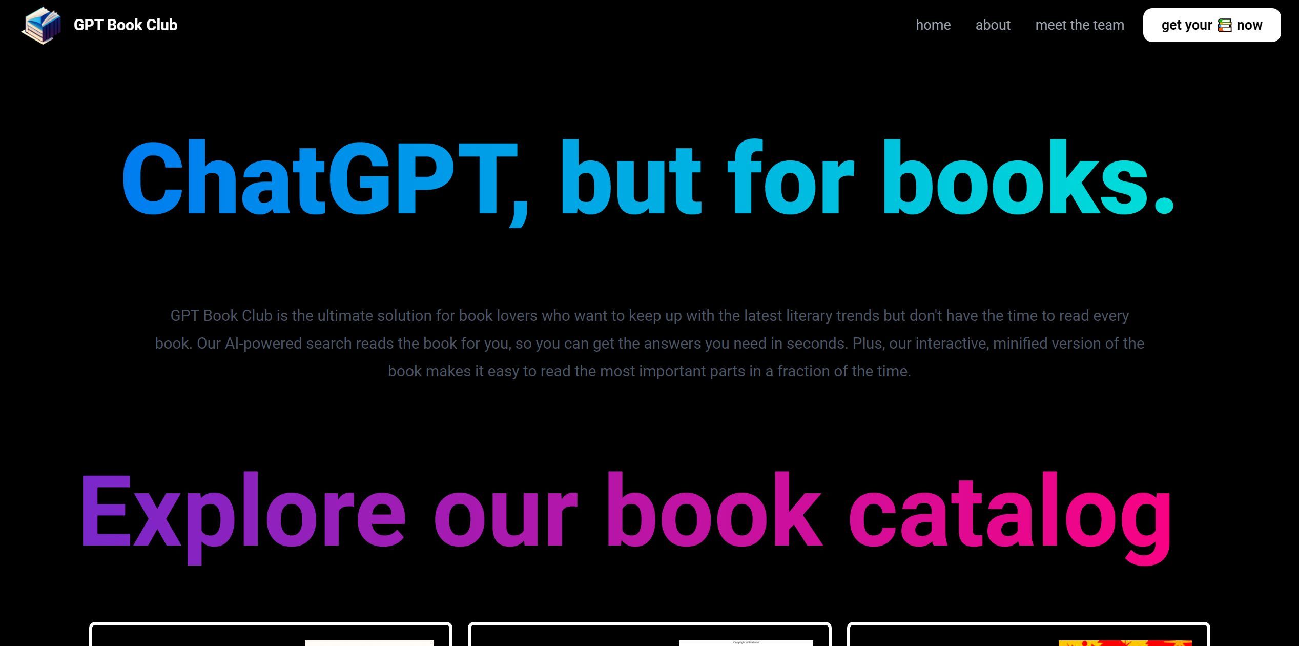 GPT Book Club