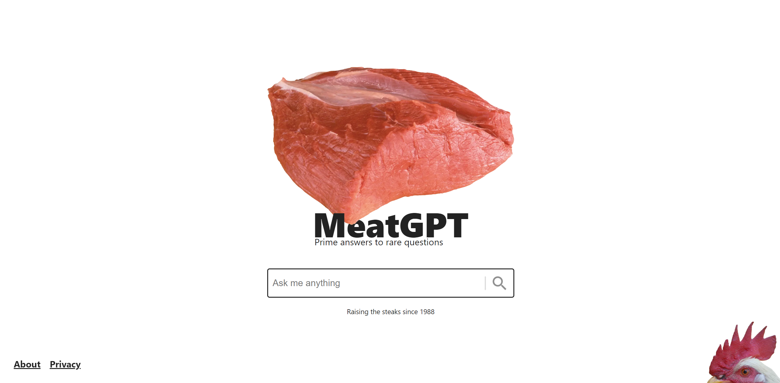 Post: MeatGPT