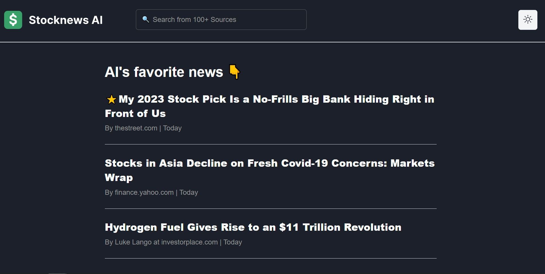 Stocknews AI