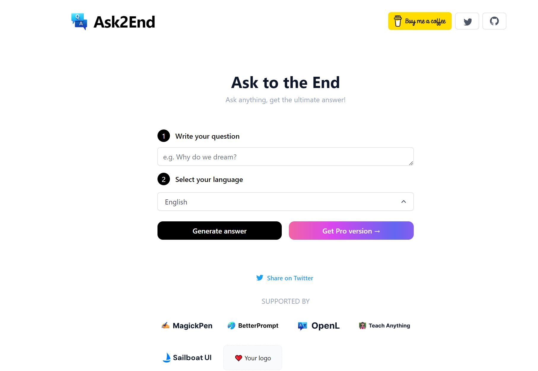 Post: Ask2End