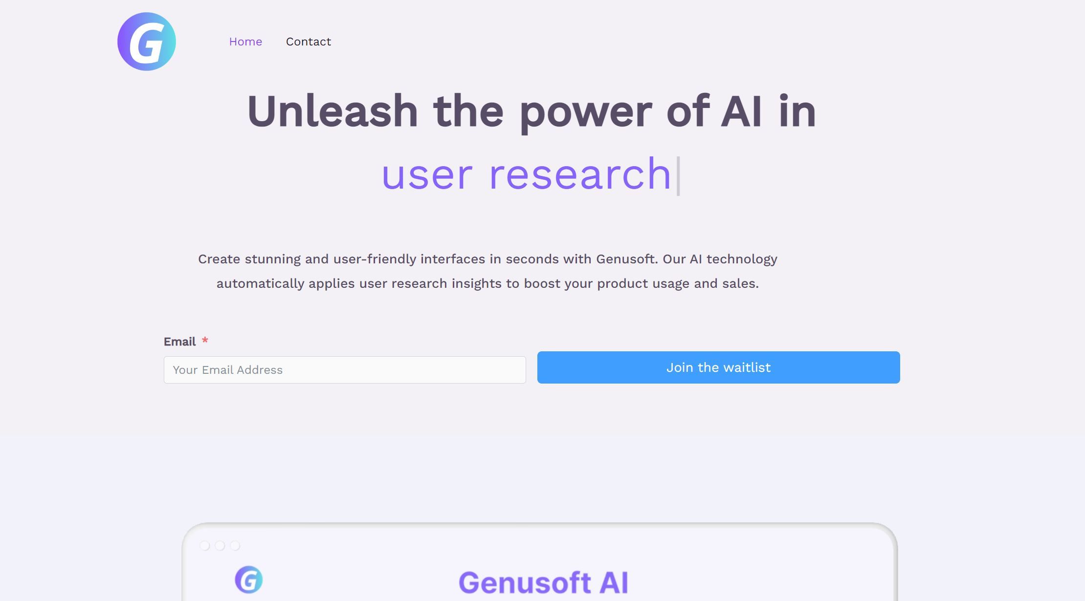 Post: Genusoft AI