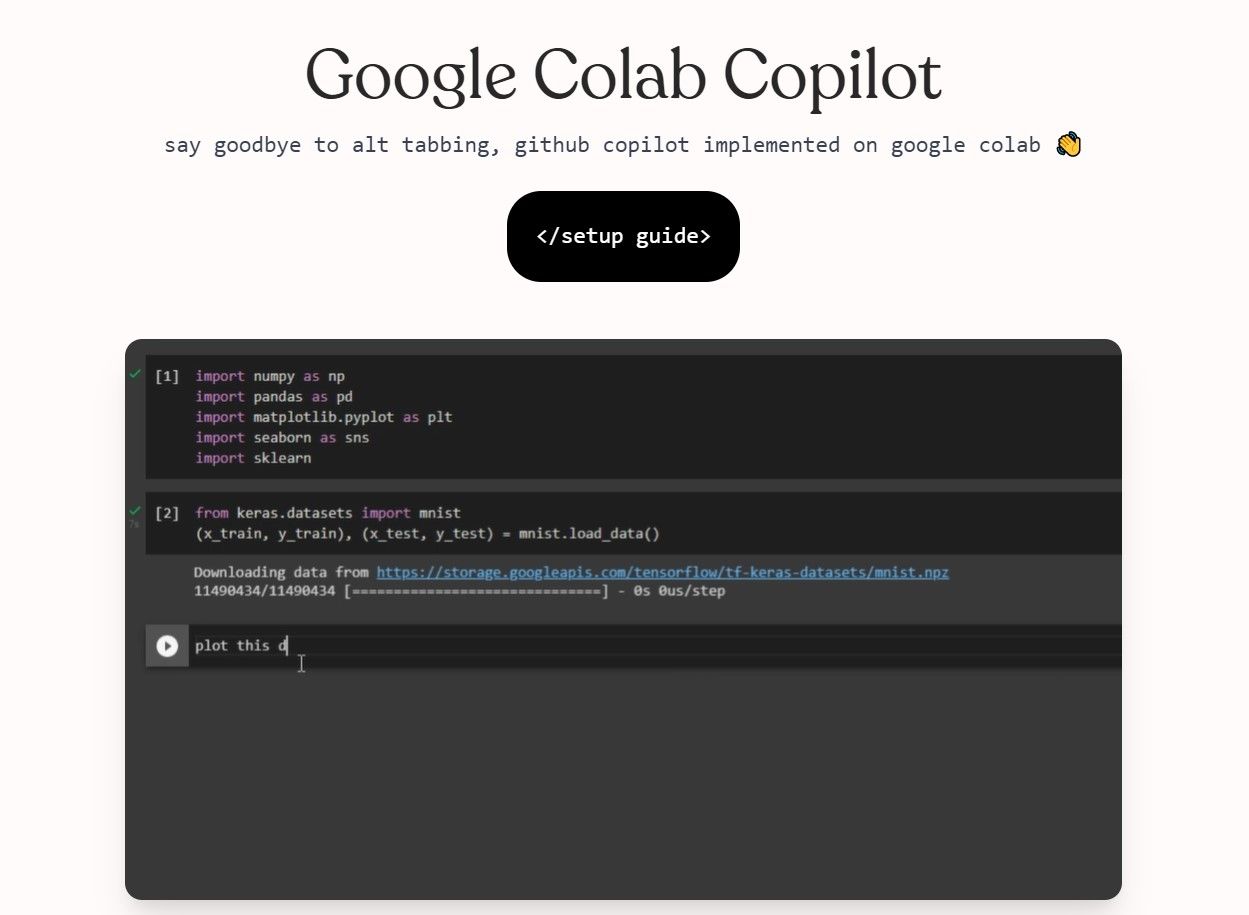 Post: Google Colab Copilot