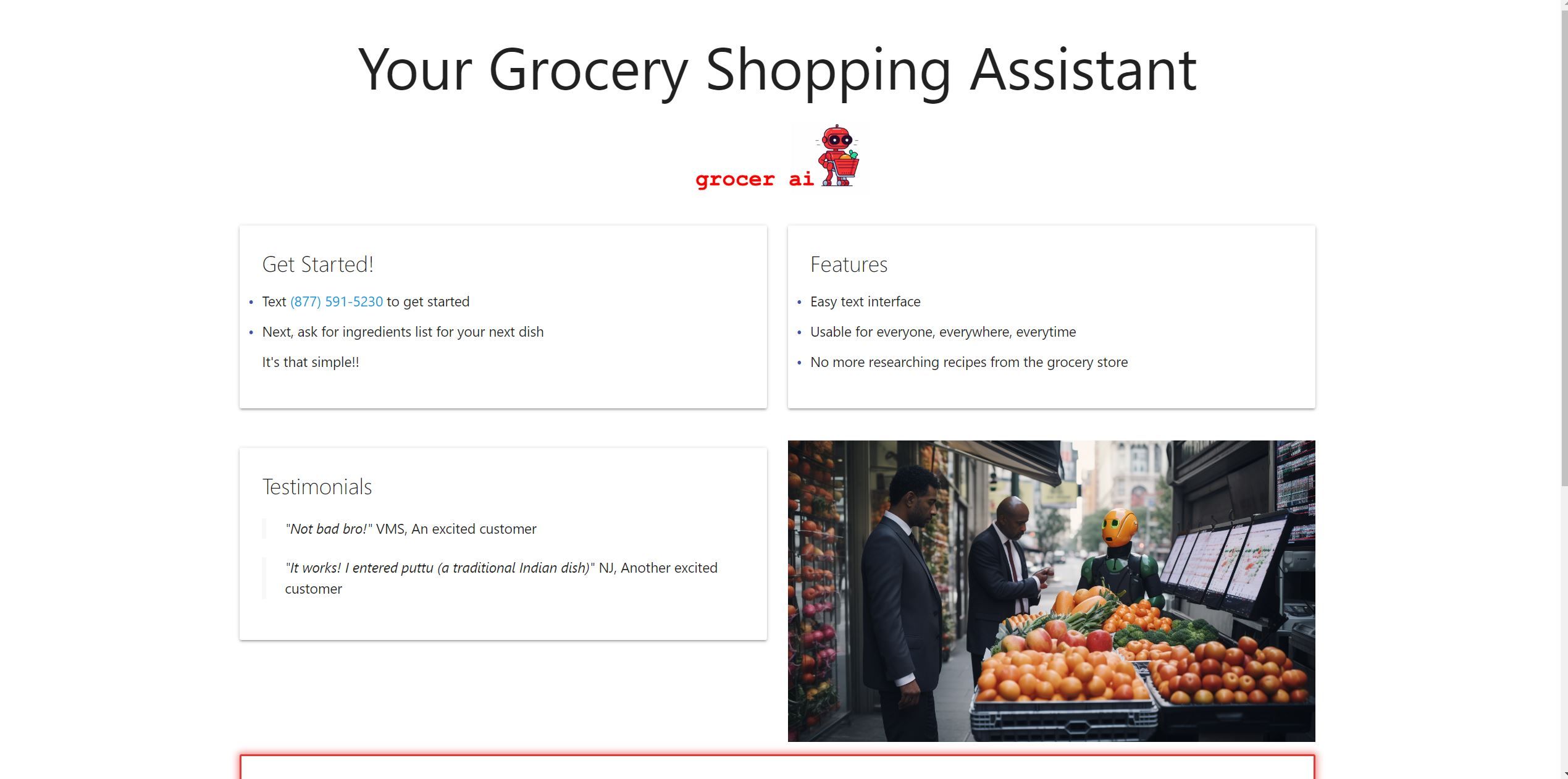 Post: Grocer AI