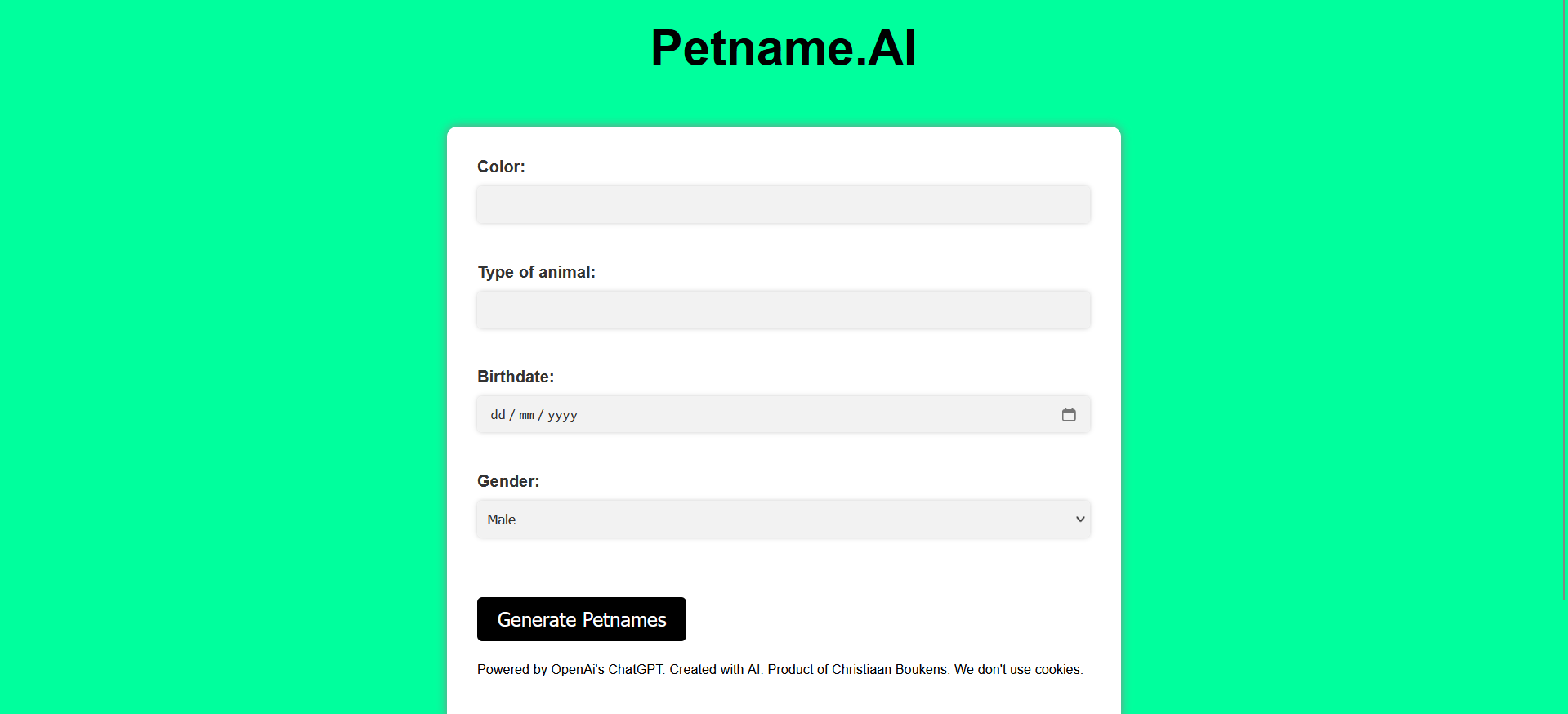 Post: Petname AI